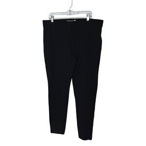 Betabrand Black Dress Pants For Women Size XXL Stretch Pull-On